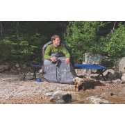 Coleman Big Basin Cold-Weather Sleeping Bag, 15F Big & Tall Camping  Sleeping Bag for Adults, Adjustable Hood and Fleece-Lined Footbox for  Warmth and Ventilation, Fits Adults up to 6ft 6in Tall