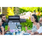 3 series barbecue grill at dinner party image number 5