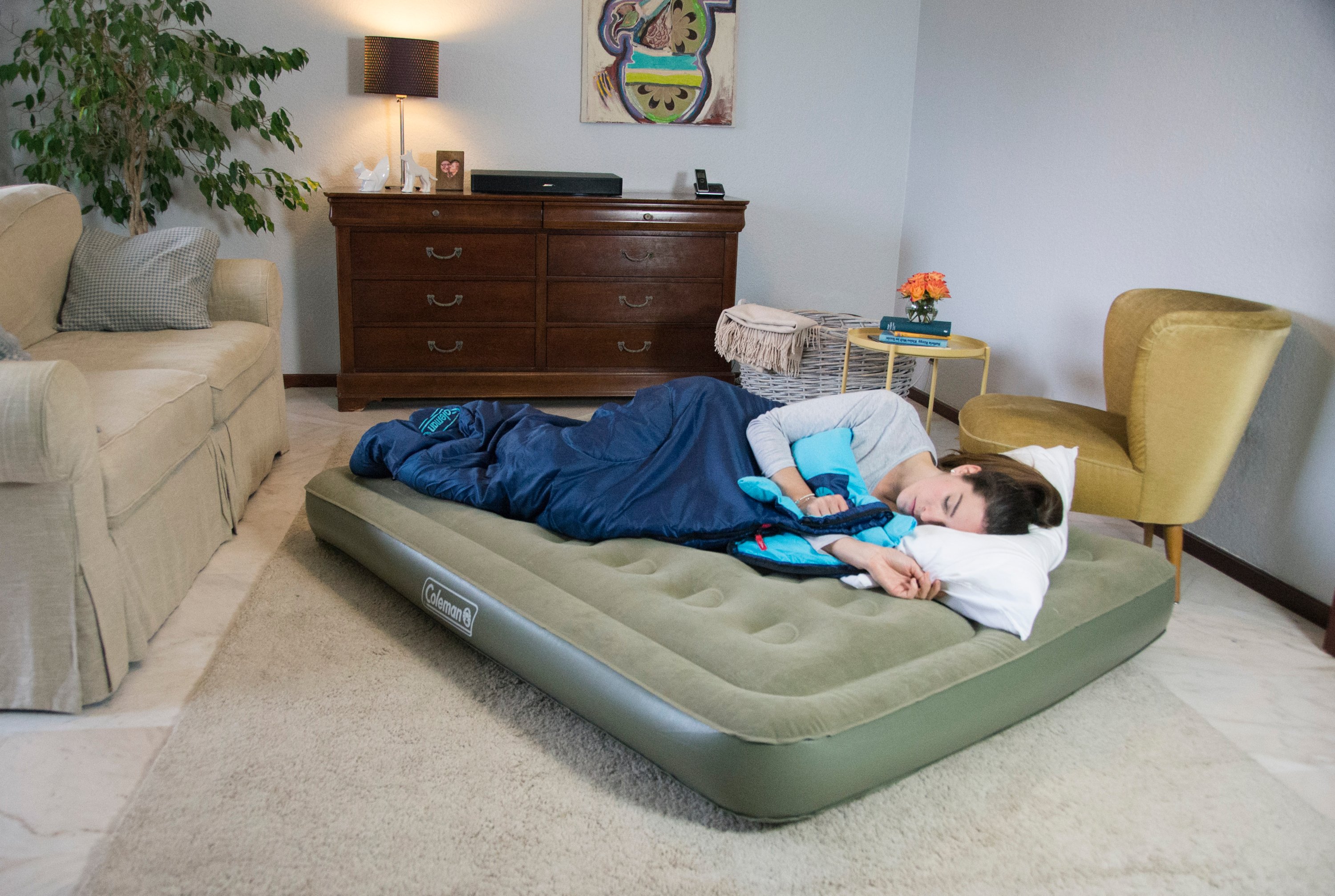 Coleman maxi comfort outlet single airbed