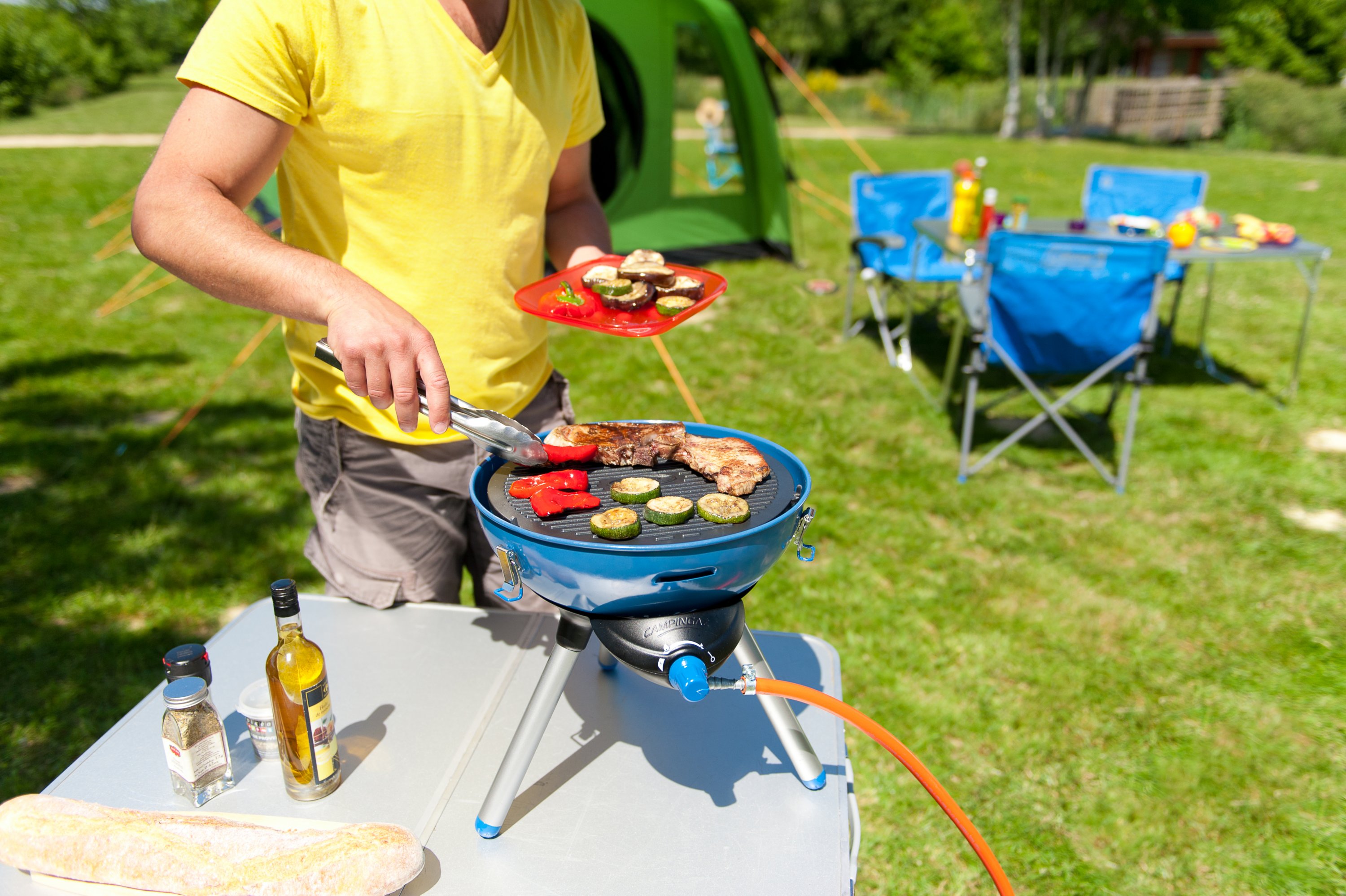 Camping gas 2025 party grill 400