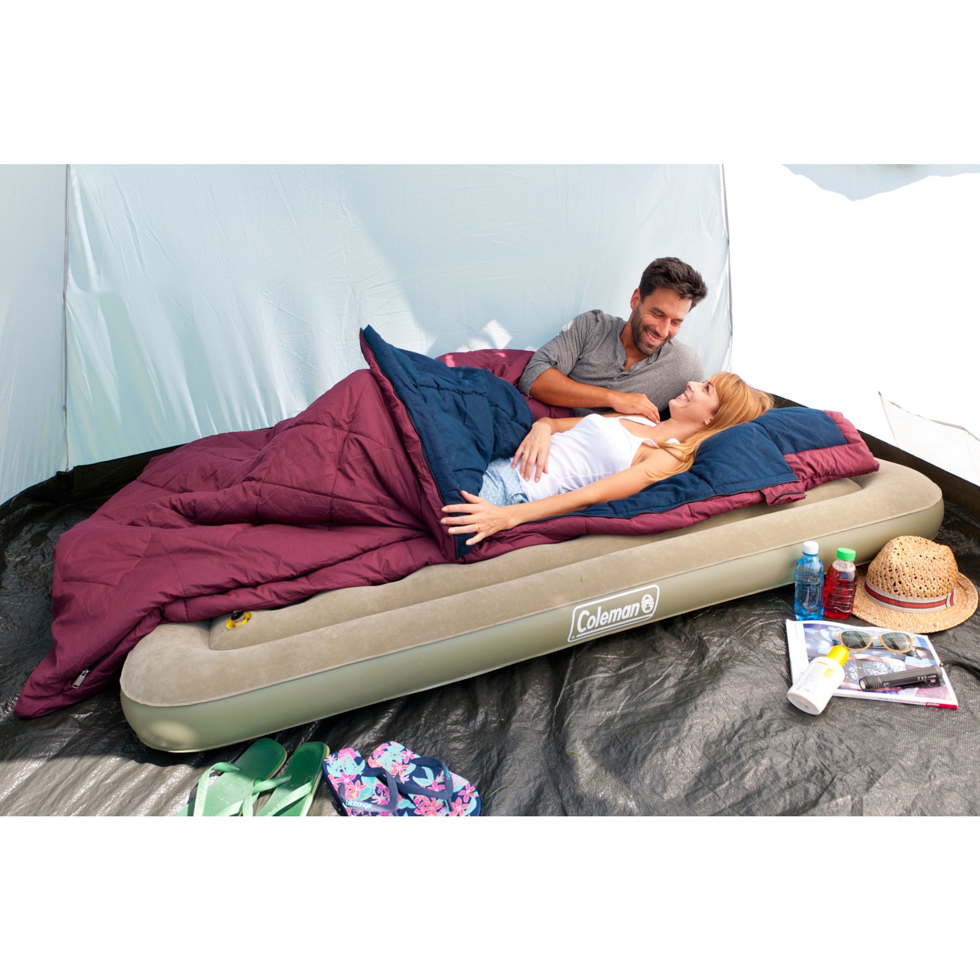 Coleman comfort shop bed single