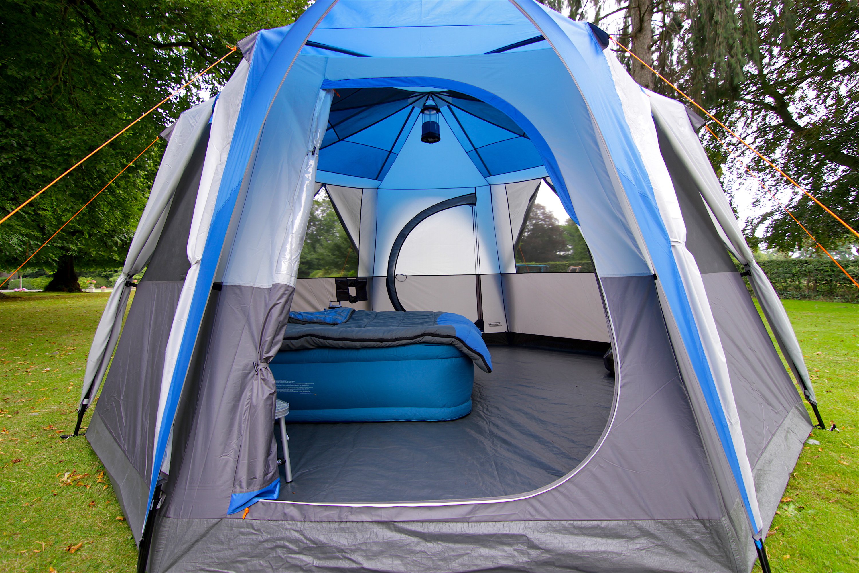 8 man shop octagon tent