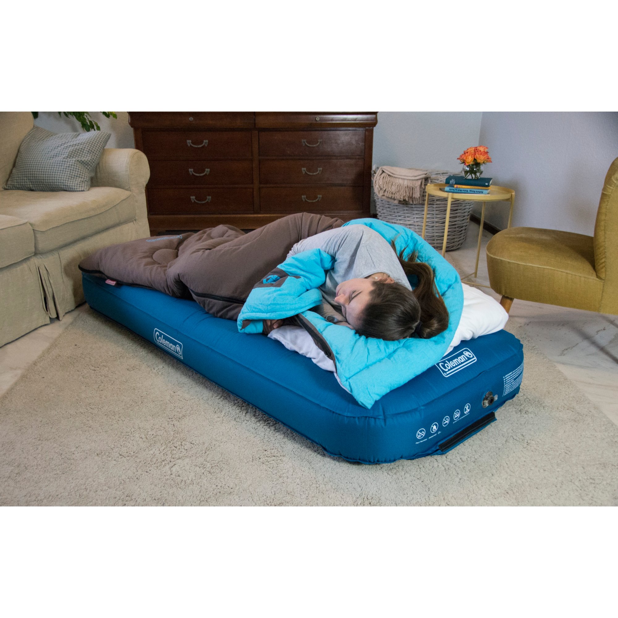 Coleman extra 2025 durable single airbed