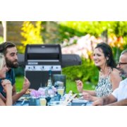 3 series barbecue grill at dinner party image number 4