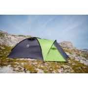 image of a Coleman tent on a mountaintop image number 4