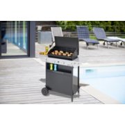 expert series barbecue grill in use front side angle image number 4