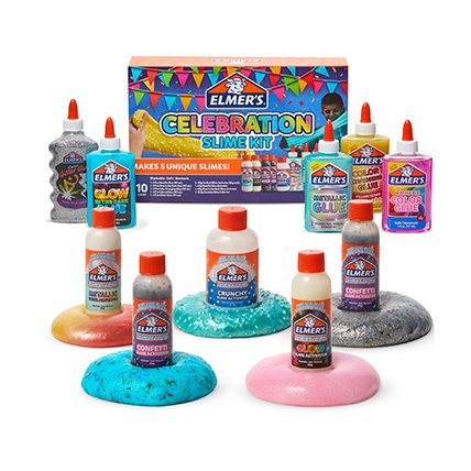 Fun Color & Glow in the Dark Slime Kits