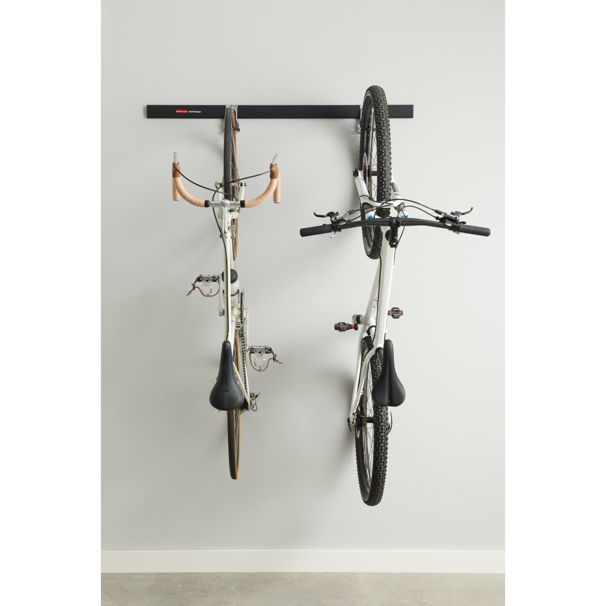 Rubbermaid FastTrack Vertical Bike Hook Holds Up To 50 Lbs