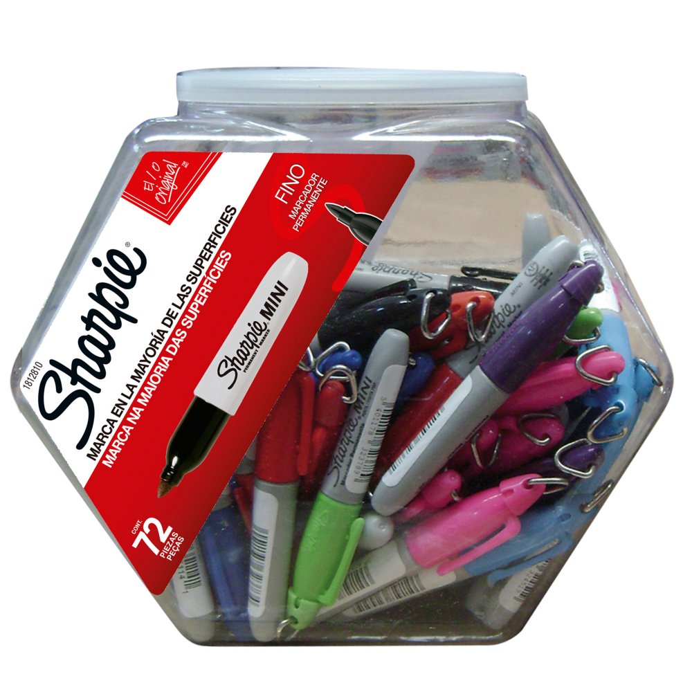 Sharpie Mini Marqueur permanent pour métal, plastique assortiment