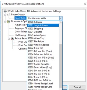 COMMENT CONFIGURER ET IMPRIMER VOS ETIQUETTES D'EXPEDITION SUR LA DYMO 4XL  ? 