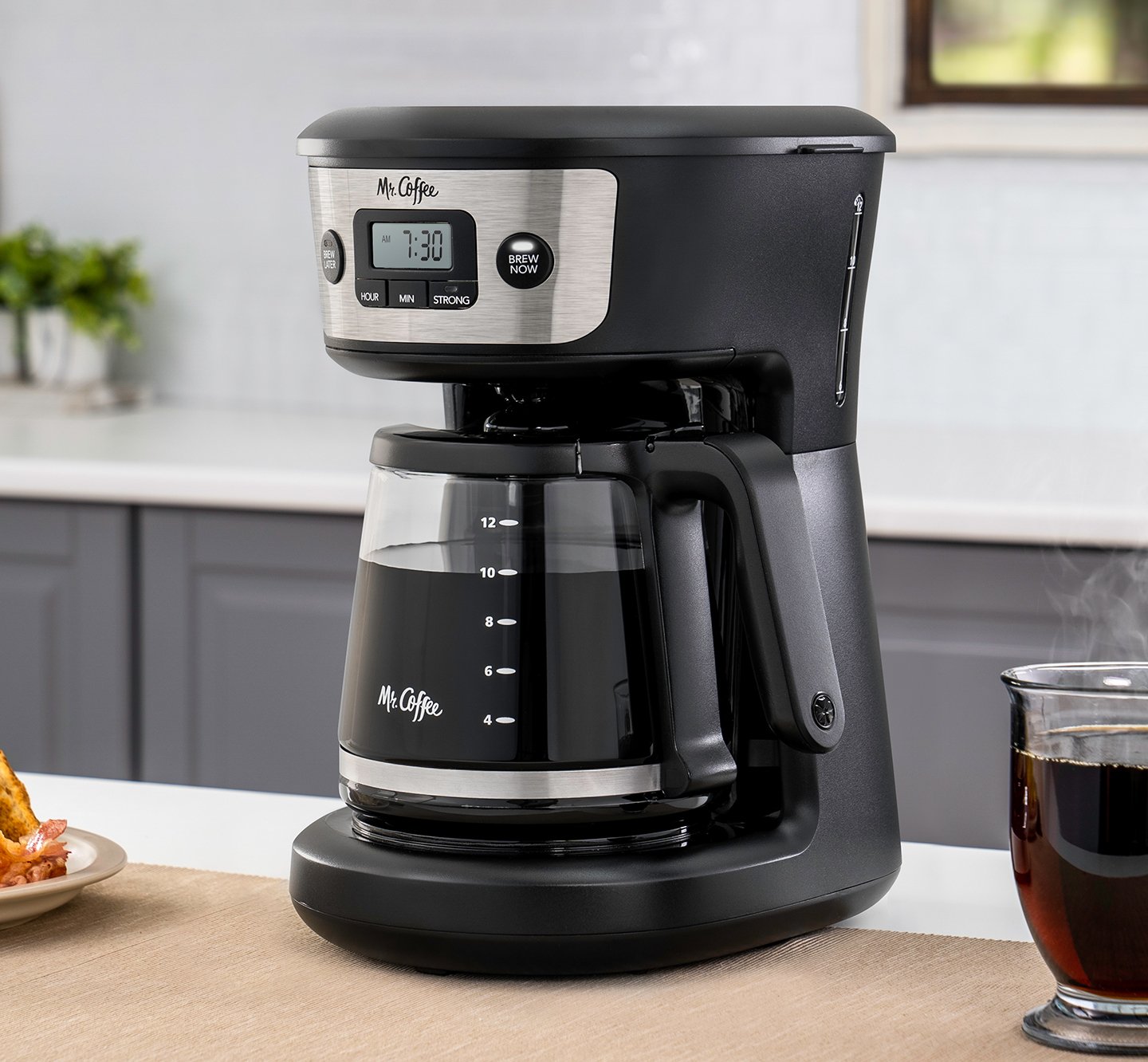 14-Cup Programmable Coffee Maker with Touch-Activated Display – Beautiful™