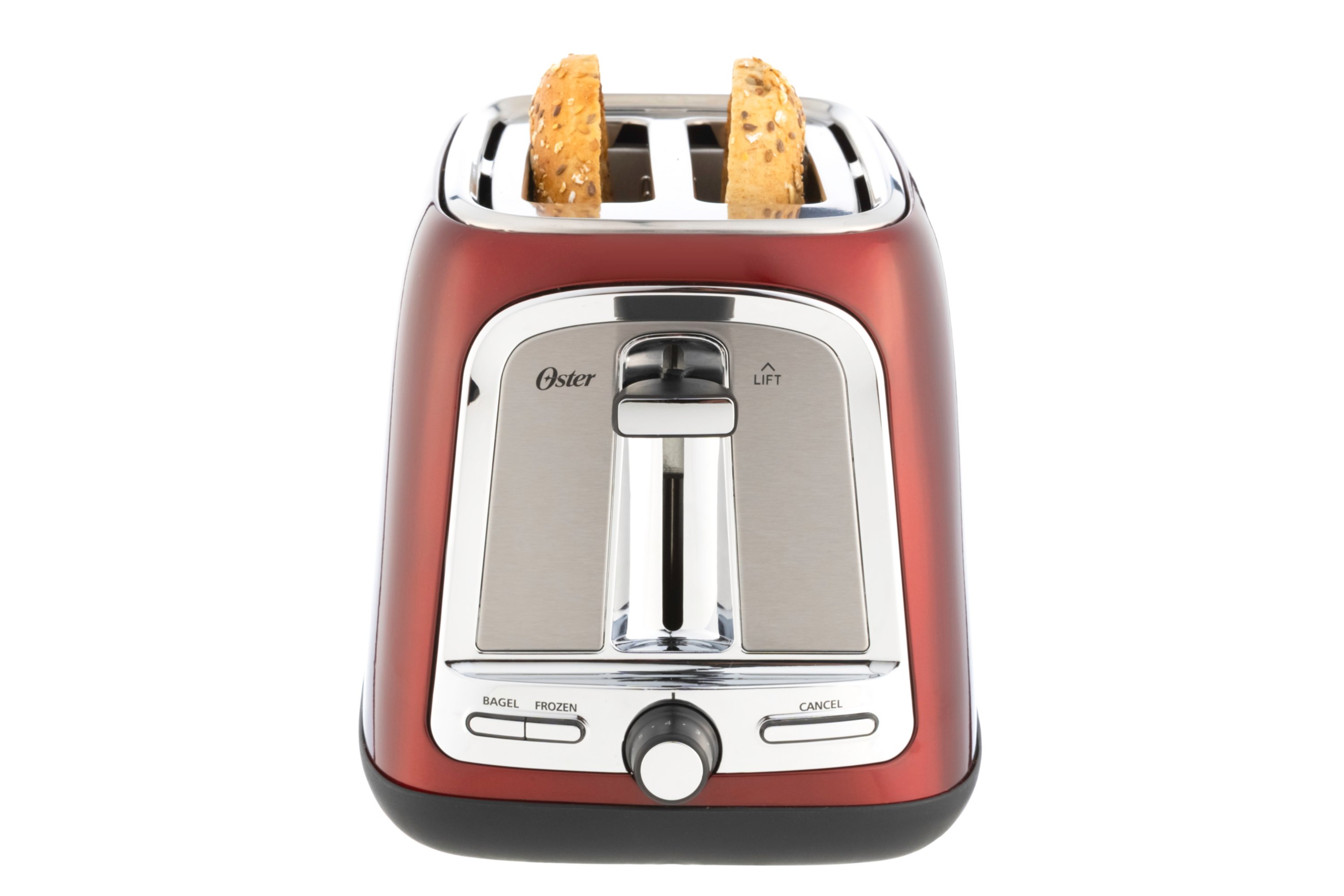 Oster Retro 2 Slice Toaster with Extra Wide Slots in Red