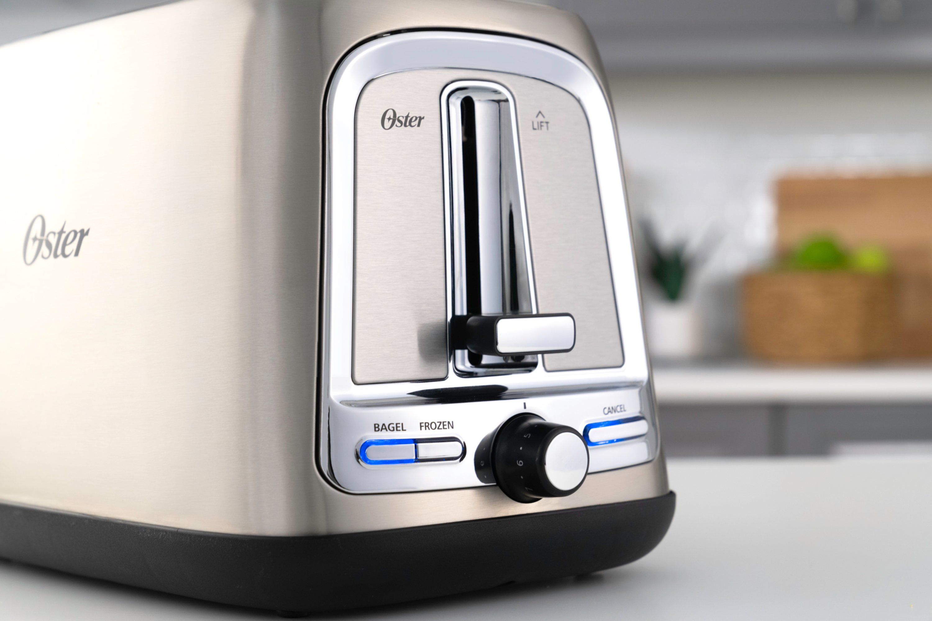 Oster 2 Slice Toaster with Advanced Toast Technology Stainless