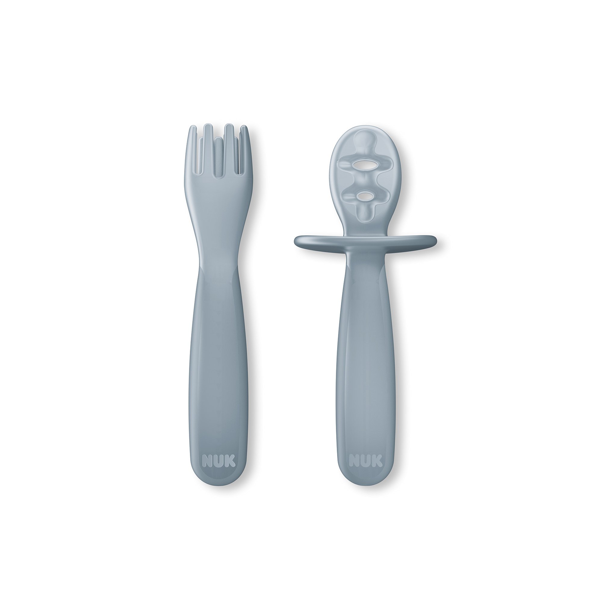 NUK for Nature Pretensil Dipper Spoon and Fork Set NUK