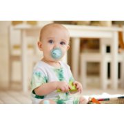 Baby with a pacifier image number 10