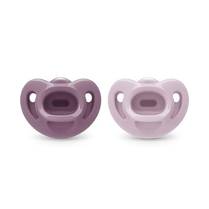 Two Comfy pacifiers