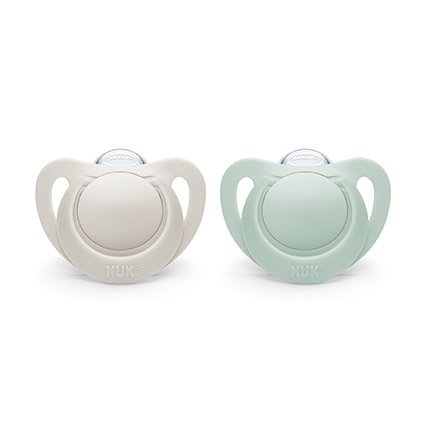 Two sustainable pacifiers