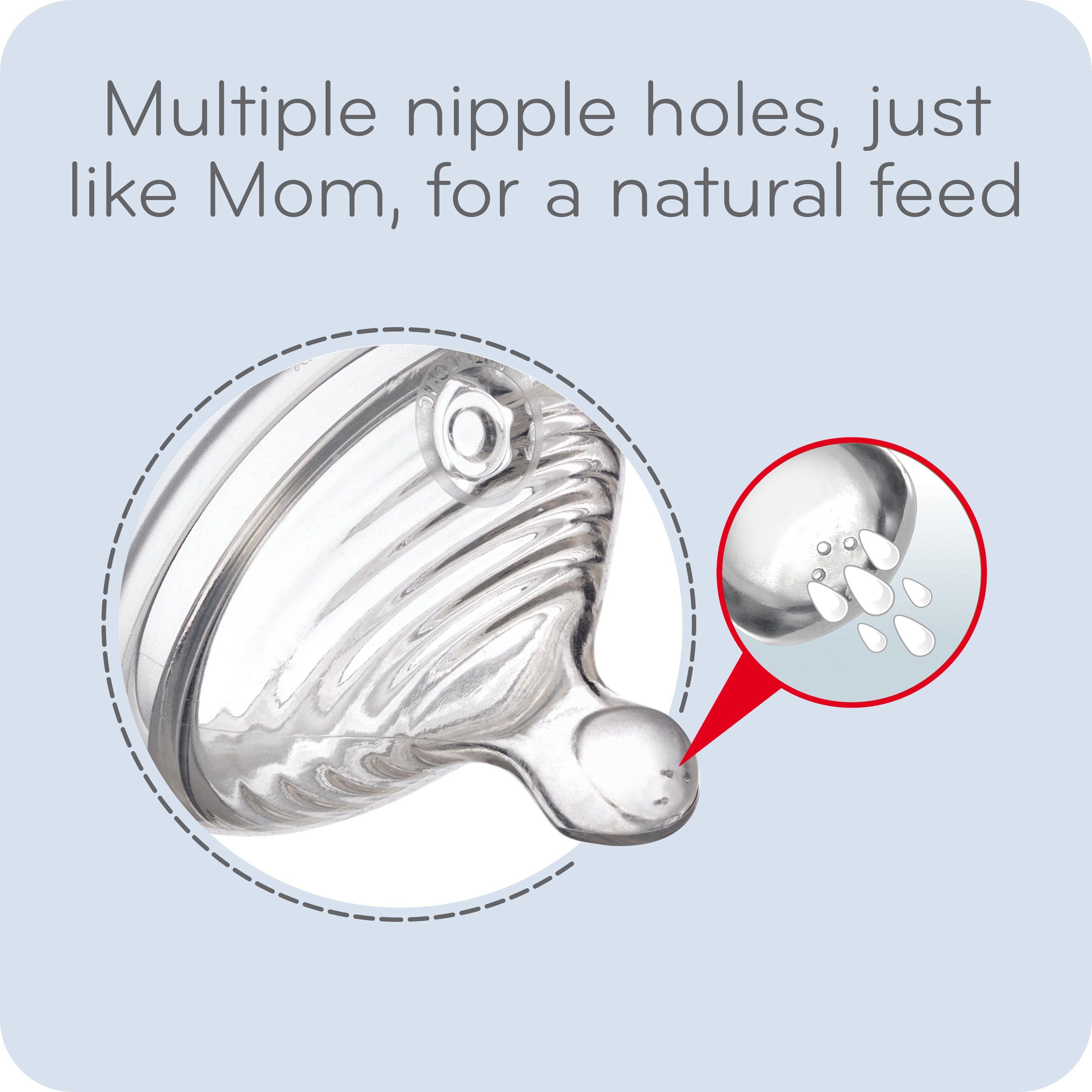 NUK - Barely There Nipple Shield with Case