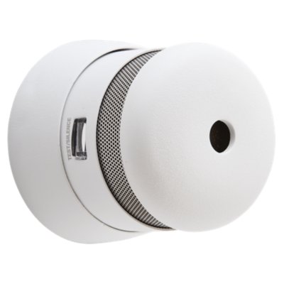 Micro Photoelectric Smoke Alarm with 10-Year Battery