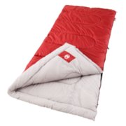 Adult sleeping bag red and light gray image number 1