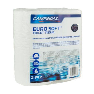 WC Euro Soft Lot de 4 papiers hygiéniques