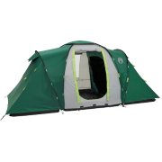 spruce falls tent assembled with door open side view image number 2
