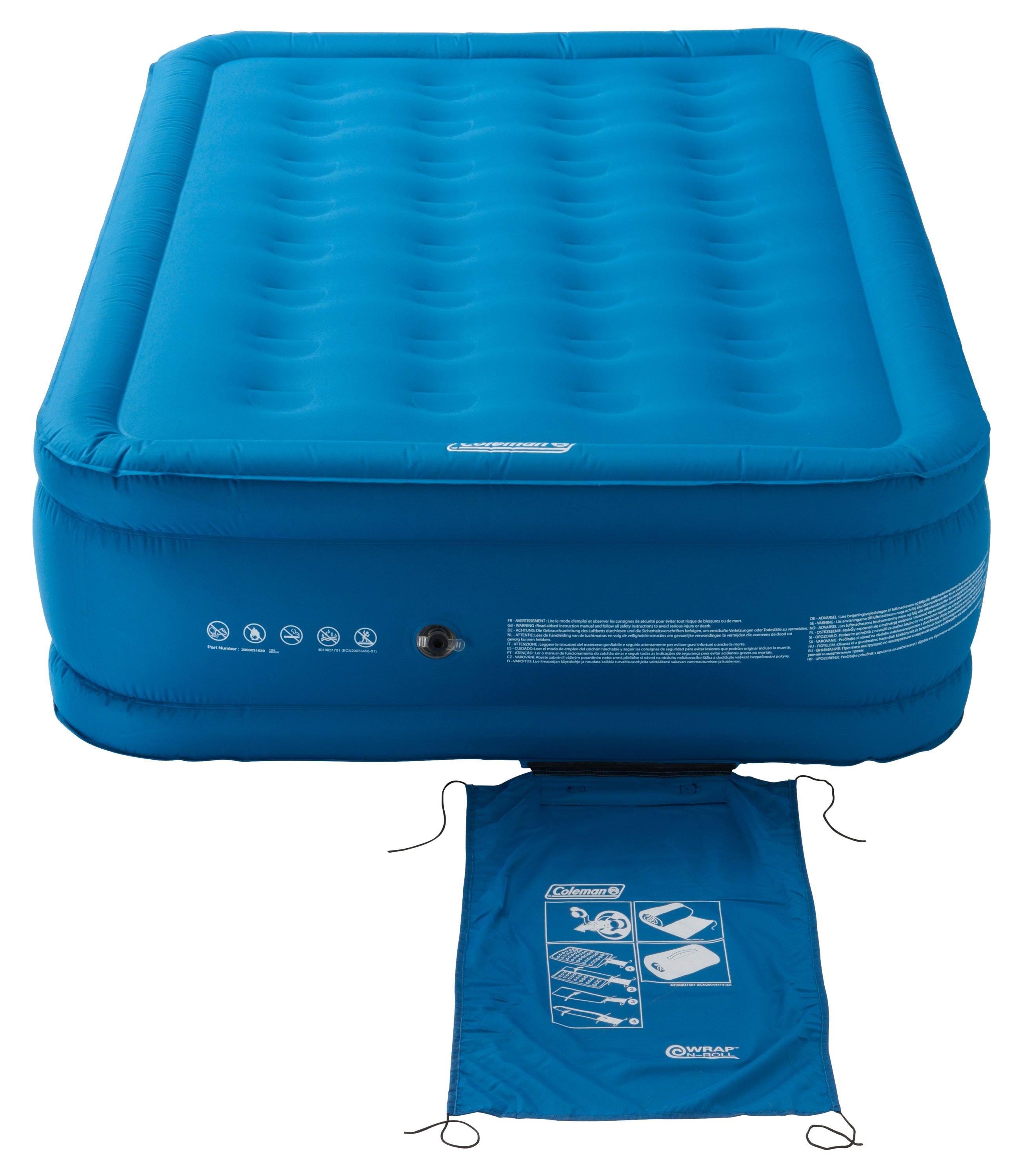 Extra Durable Airbed Raised Double Coleman UK