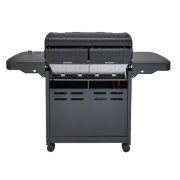 4 series dual heat barbecue grill back view image number 2