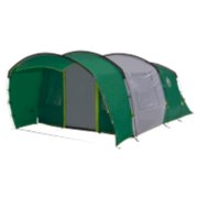 rocky mountain tent assembled with door closed front side angle image number 2