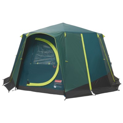 Blacked out clearance tent