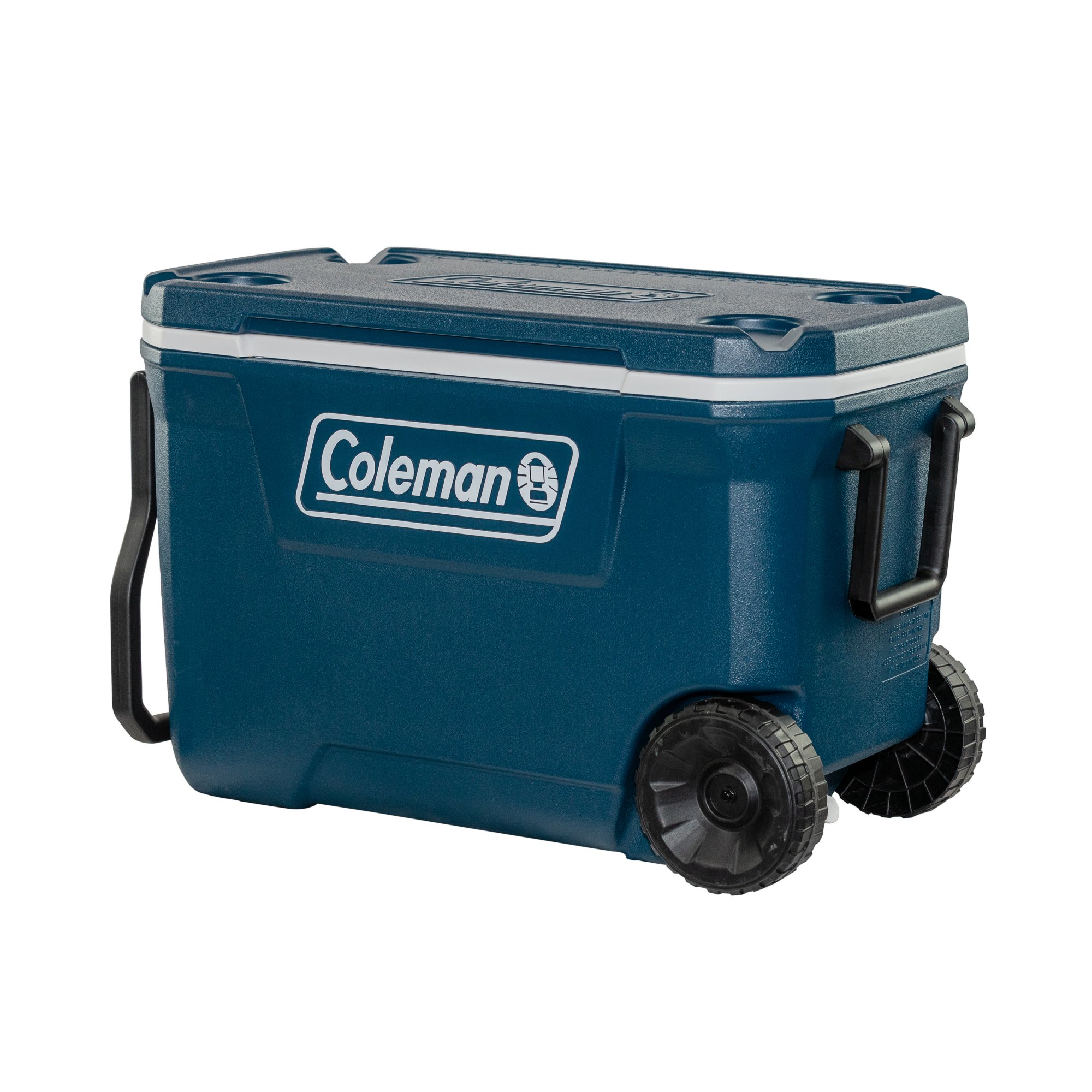 Coleman Xtreme 62QT Wheeled Kühlbox, 58L, 70x40x46cm, blau