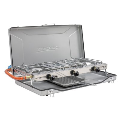 Burnsco 2 Burner and Oven Camping Stove