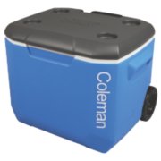 coleman wheeled cooler in blue image number 1