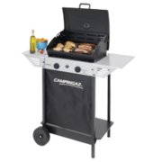 expert series barbecue grill in use front side angle image number 2