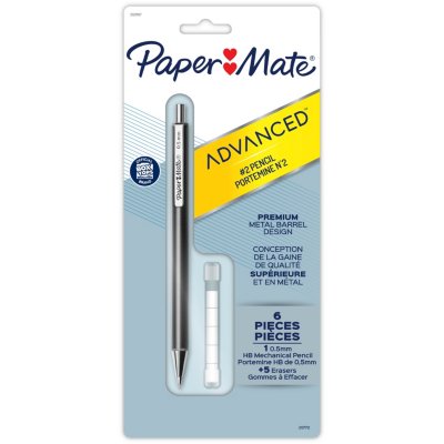 Paper Mate Advanced Mechanical Pencils, 0.5mm, #2 lead