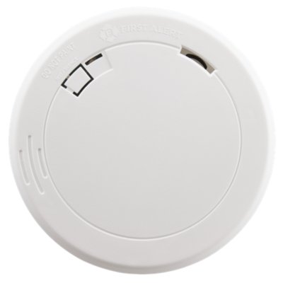 Slim Photoelectric Smoke Alarm with 10-Year Battery