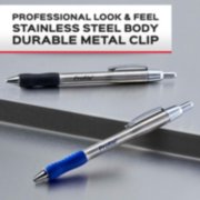 professional look and feel, stainless steel body, durable metal clip image number 2