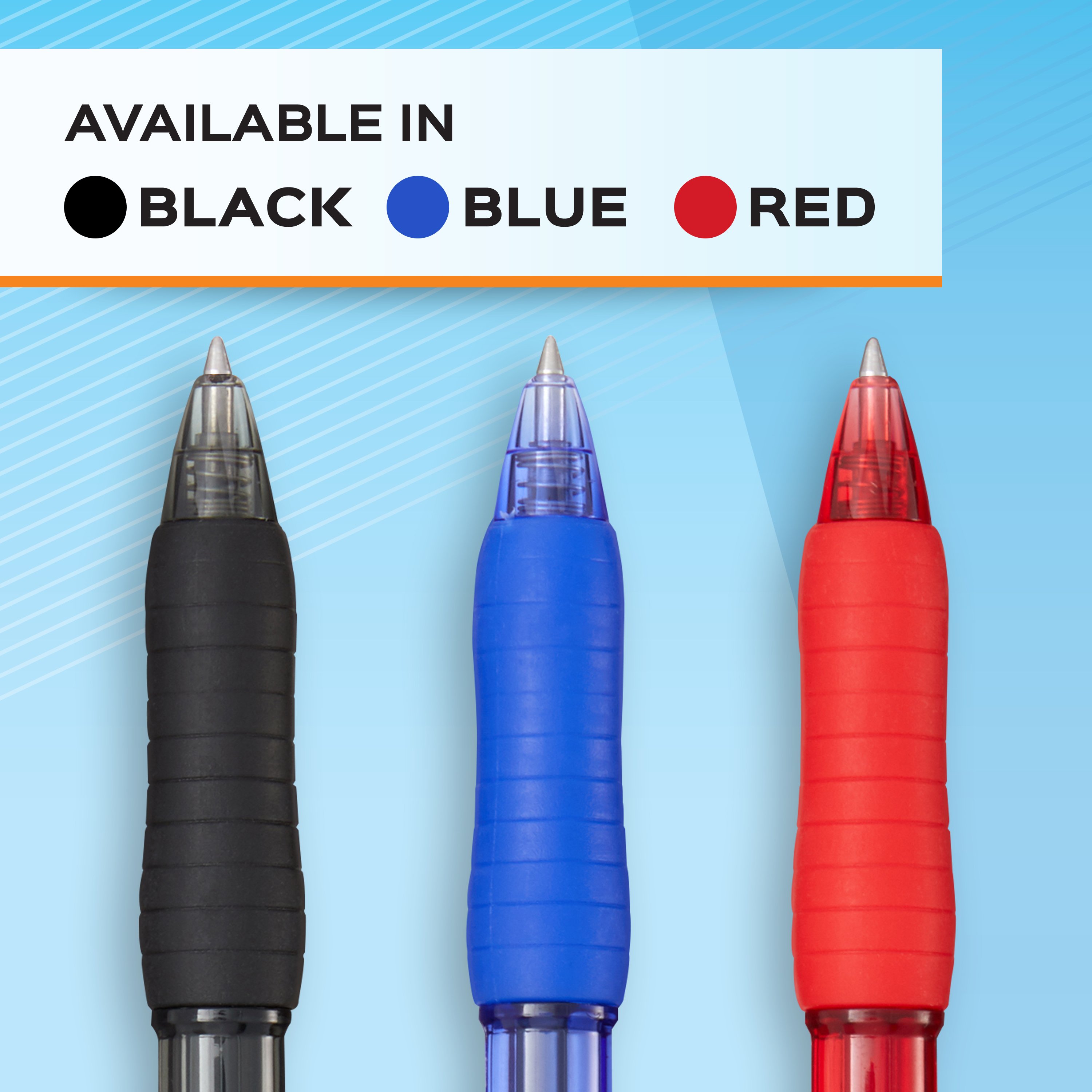 Paper Mate Profile Retractable Gel Pen, Medium 0.7 mm, Black Ink