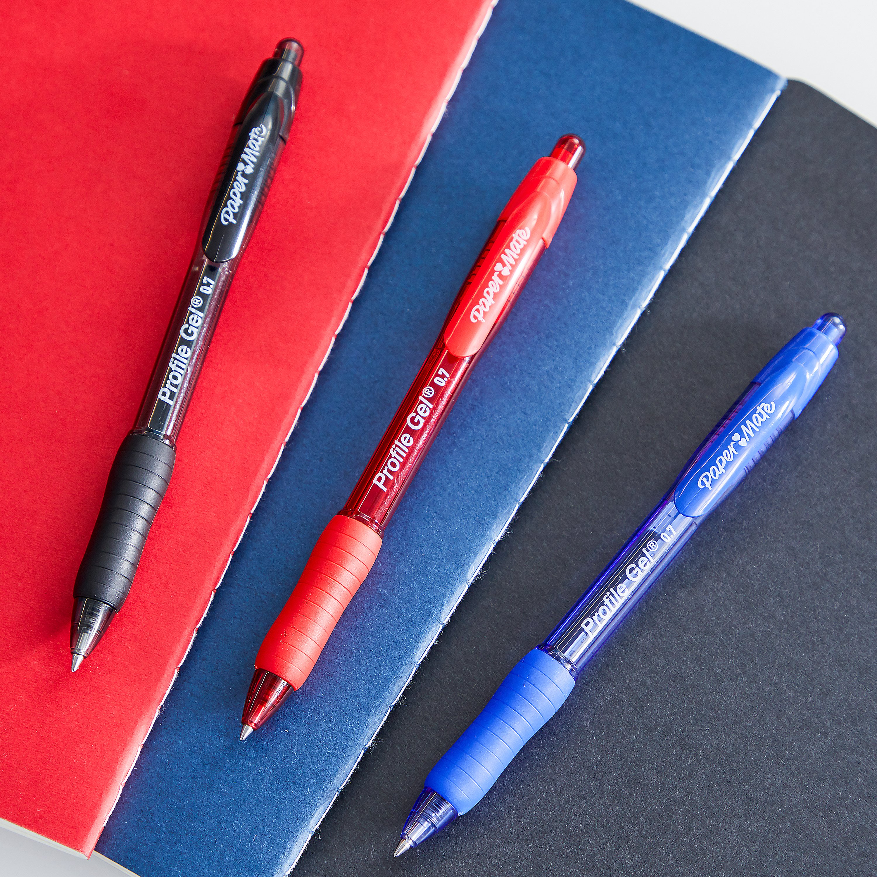 20 Pack Retractable Gel Pens (0.5 mm Extra Fine Tip) – Paperage