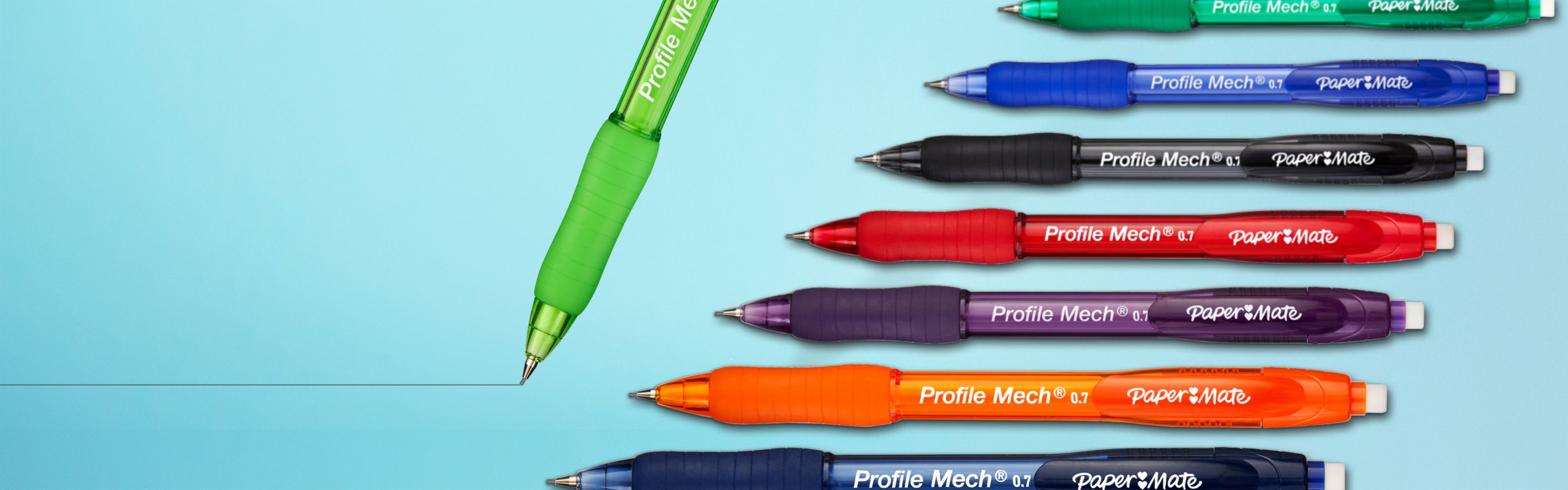 Crayons Paper Mate EverStrong, mine renforcée et incassable lors de  l'écriture, 10 pièces Crayons en bois 