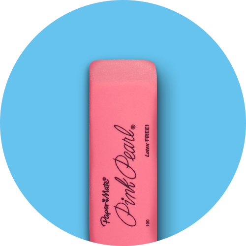 Rectangular rubber eraser
