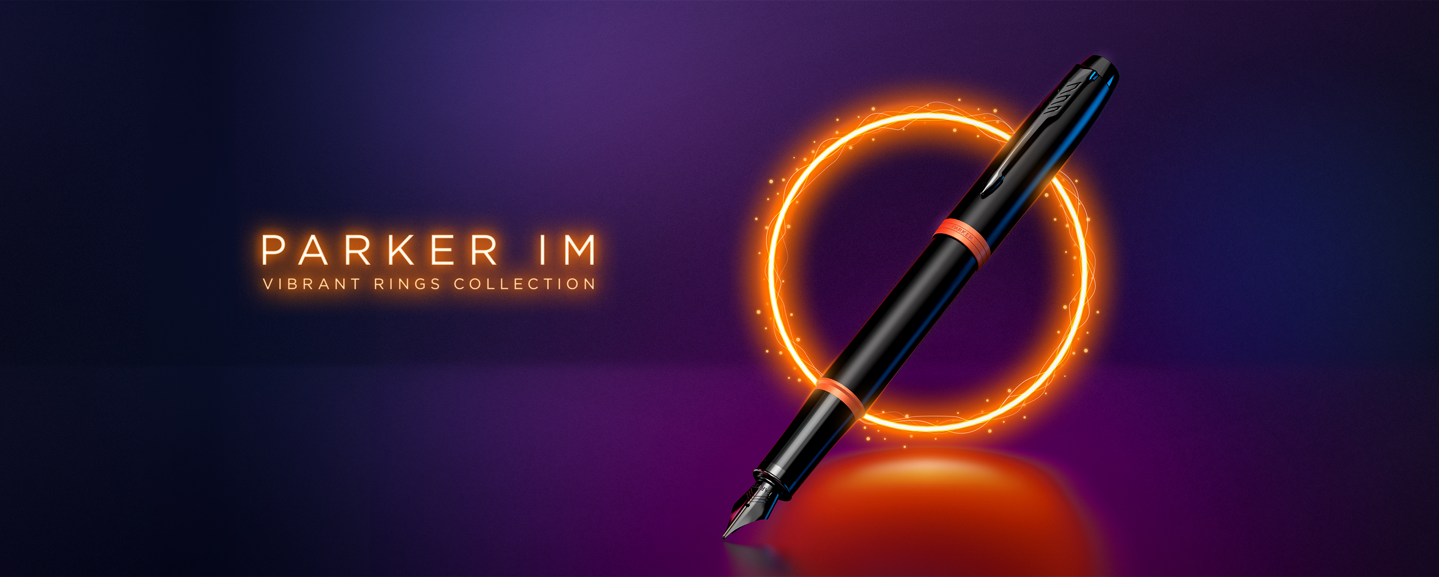 PARKER PENNA IM VIBRANT SFERA ARANCIO