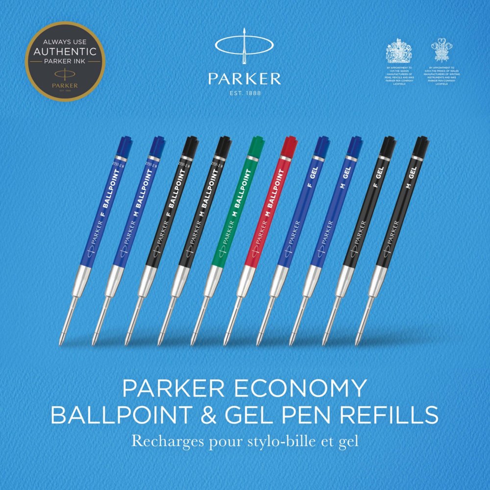 Parker Recharge Stylo Bille Gel – Papeterie du Dôme