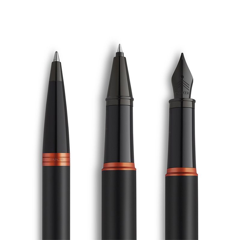 PARKER Stylo roller IM (Noir, Métal, 32g) comme objets publicitaires Sur