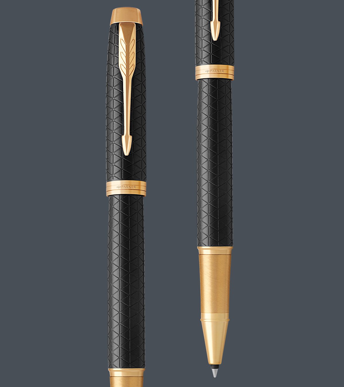 Stylo Plume Fine Parker® IM Nacré finition Or