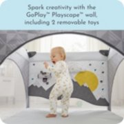Play on playard with removable toys image number 4