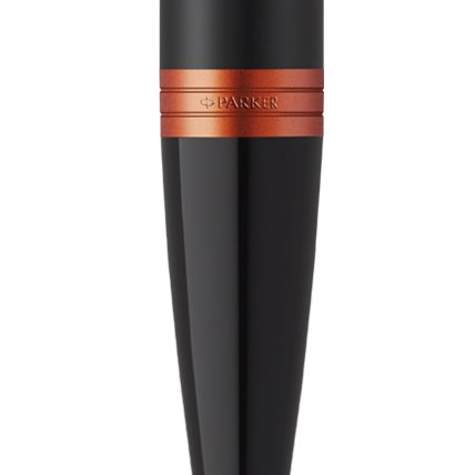 red ring accent on luxury pen