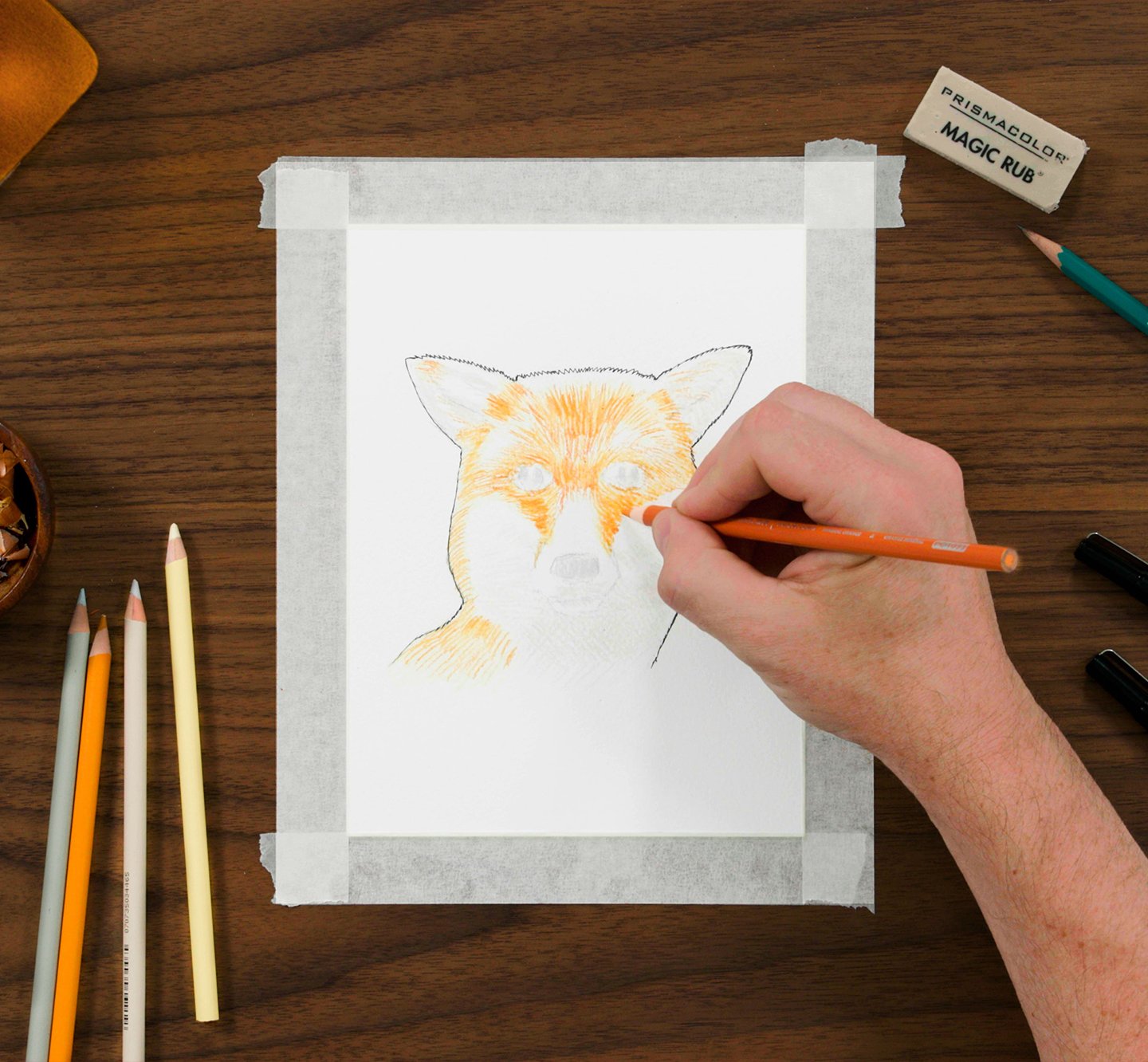 Build your drawing skills this summer with Prismacolor Technique onlin