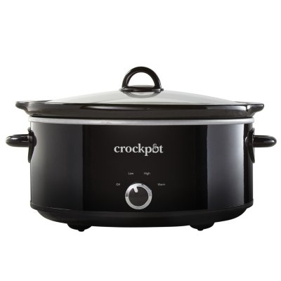 Crockpot 7-Quart Cook & Carry Slow Cooker, Mushroom