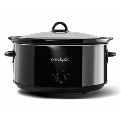 Crock-Pot&reg; Manual 8-Quart Slow Cooker, Black